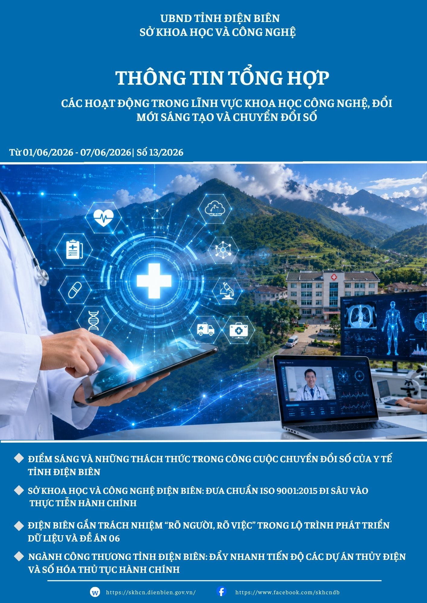 Tổng hợp thông tin các hoạt động trong lĩnh vực KHCN, ĐMST và chuyển đổi số ( 13/2026)