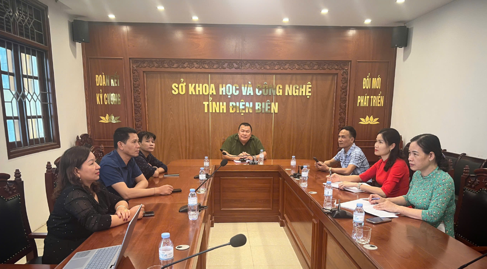Sở khoa học và Công nghệ tỉnh Điện Biên tham dự Hội nghị trực tuyến về triển khai các quy định mới trong lĩnh vực
tiêu chuẩn đo lường chất lượng